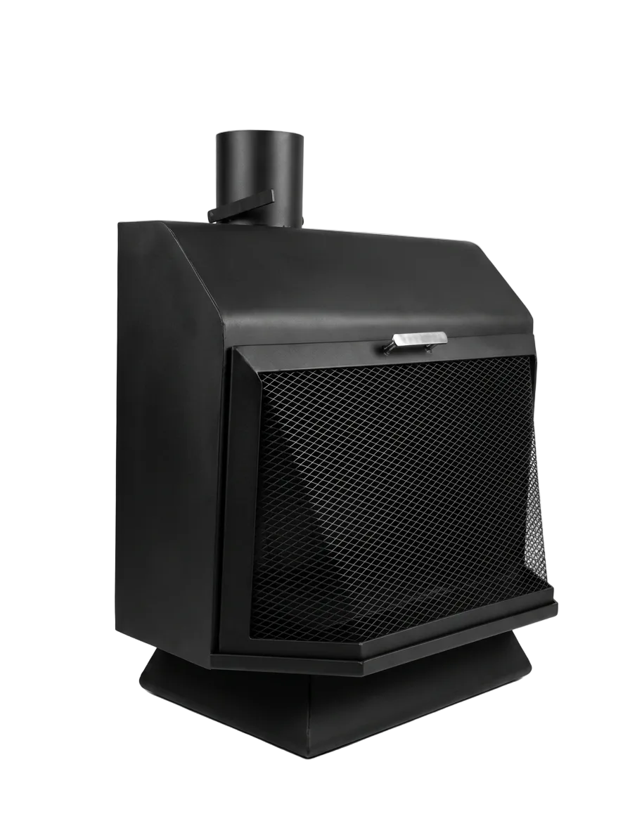 Wood Burning Fireplace Freestanding