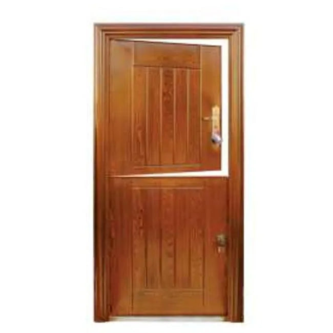 Door Steel Stable Vertical Grooved-Left Hand/Open In-