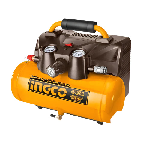 Air Compressor Cordless 2x𝑃20ˢ 6ℓ iNGCO-Tool Only-