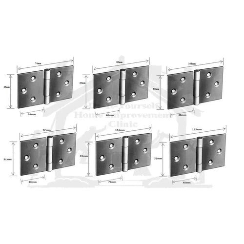 Back Flap Hinge GALV-38mm-Pair-