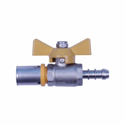 Press Crimp TSP Ball Valve Hosetail