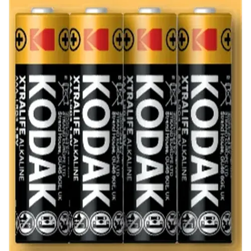 Battery 1.5𝑉 AAA XTRALIFE Alkaline KODAK-𝑝/4