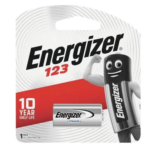 Battery 3π CR123 Energizer-