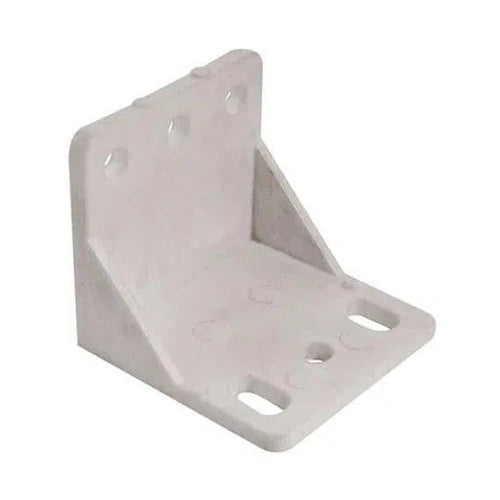 Bracket Corner Angle Plastic-6 Hole (45x45x W48mm)-