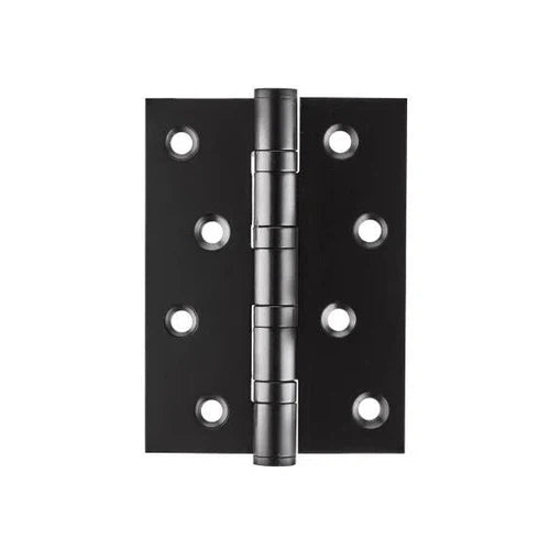 Butt Hinge Bearing Stainless Steel-Matt Black-100mm-Pair