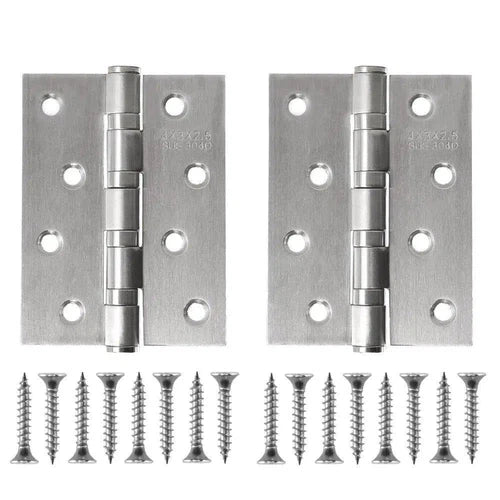 Butt Hinge Bearing Stainless Steel-Stainless Steel-100mm-Pair