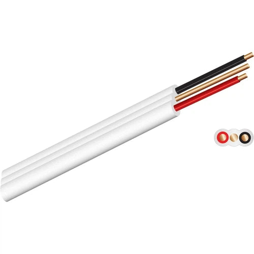 Cable Flat Twin & Earth Β»-1.0ππΒ²-π/πeter-White