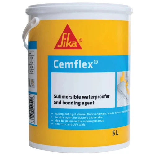 Cement Sealer Cemflex Sika-5ℓ-Grey-