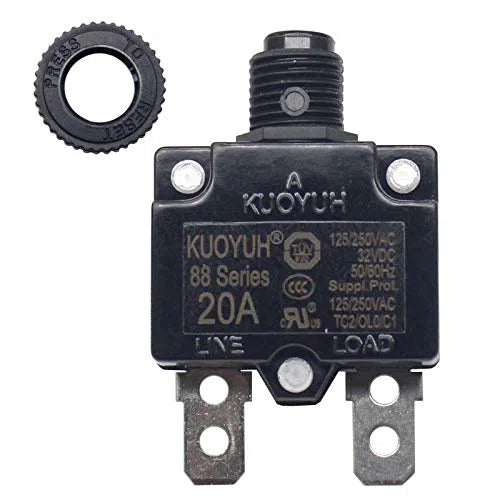 Circuit Breaker Press Reset 88 Series KUOYUH-15𝐴-