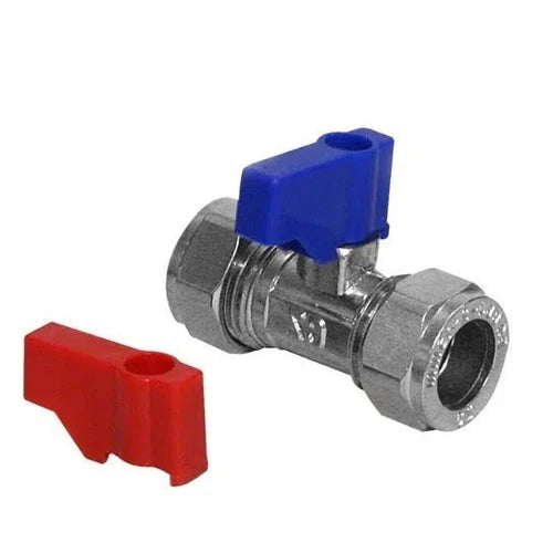 Compression Brass Ball Valve-15x15mm