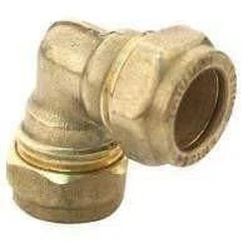 Compression Brass Elbow-15mm