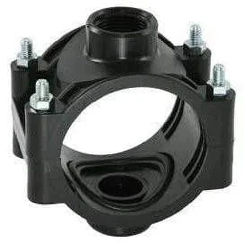 Compression PP Tee Saddle-50mm x 1"