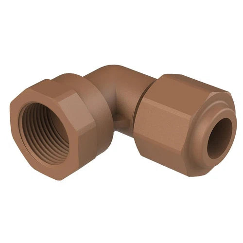 Compression UT Elbow Female-15mm x 1/2"