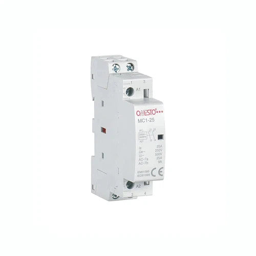 Contactor Modular AC DIN Onesto-16π΄ 230π 1xNO 1xNC-2πoles-