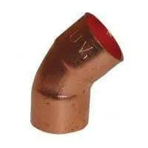 Copper Cu Elbow 45ยฐ-15mm-