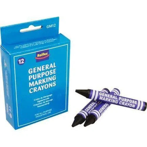 Crayon General Purpose-Yellow-Each-