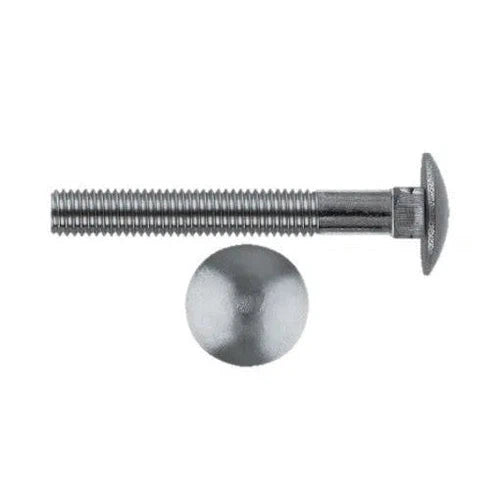 Cup Square Bolt & Nut GALV ๐/๐ram-10x90mm(ยฑ18/๐พ๐)-