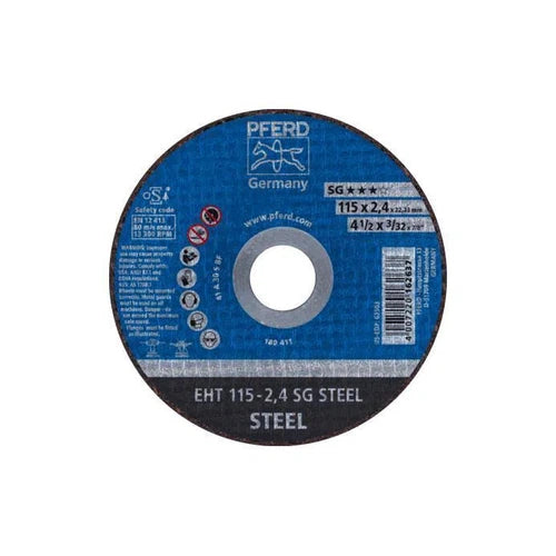 Cutting Disc Steel SG Elastic*** PFERD-β115x2.4ππ-each-