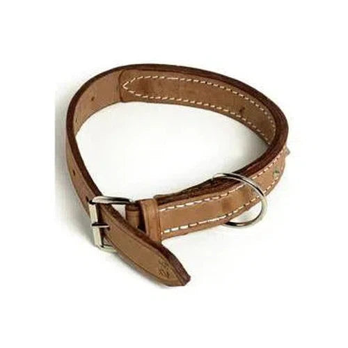 Dog Collar Leather Stitched-No.28 (700x32mm)