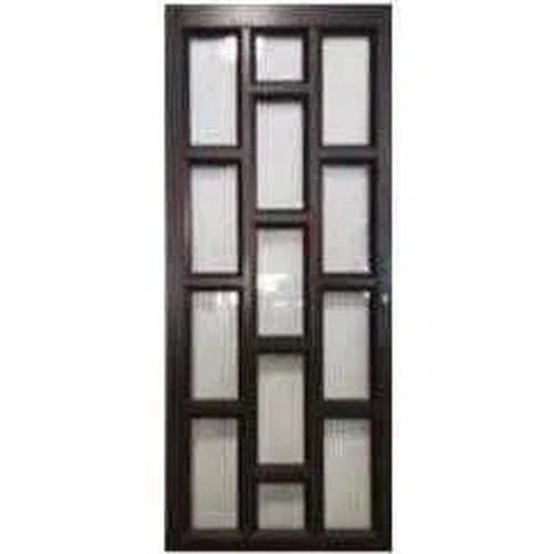 Door Aluminium Staggered-Home Doors-iBuild-Right Hand/Open In-Charcoal-Obscure-diyshop.co.za