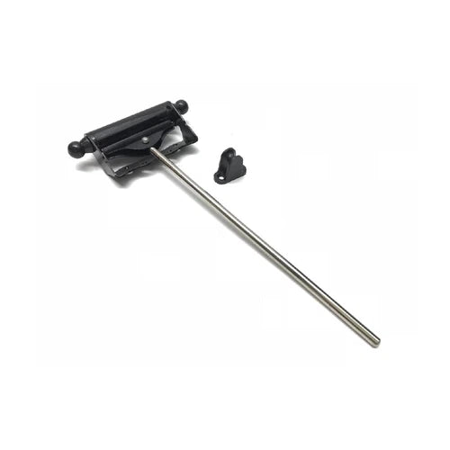 Door Closer Spring with Rod-Black-