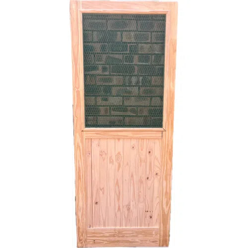 Door Fly Screen Pine-