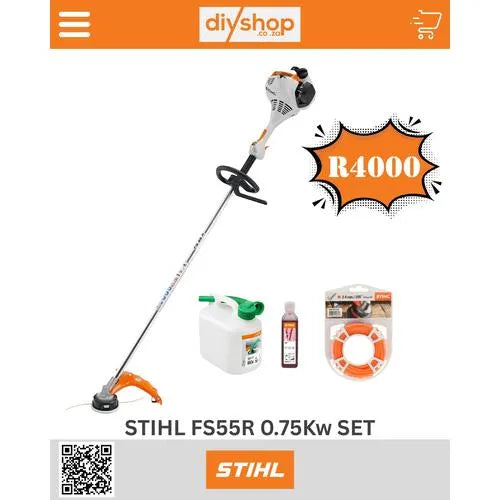 Edge Trimmer 2T 0.75ππ FS55R SET STIHL