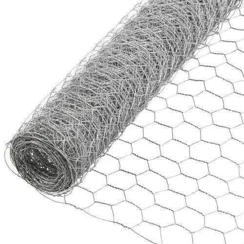 Fence Netting Wire Fully GALV »-Chicken ƒ25x𝑇0.67mm x 𝐻1.2m-10𝑚 Roll-