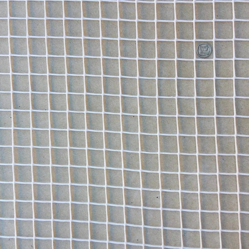 Fence Plastic Mesh »-ƒ22x25𝑚𝑚 x 𝐻1m-White-𝑝/𝑚eter