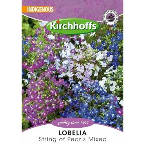 Flower Seed Lobelia Kirchhoffs-String of Pearls-Picture Packet-