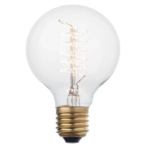 Globe G80 E27 Filament Spiral O-lite-Clear-5w-