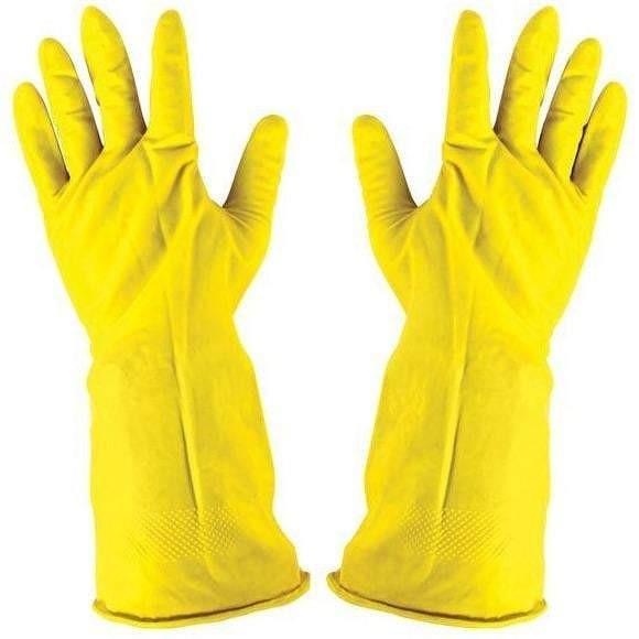 Glove Household Latex Yellow-Gloves-Private Label PPE-Small-diyshop.co.za