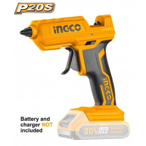 Glue Gun Cordless 20π iNGCO-Tool Only-