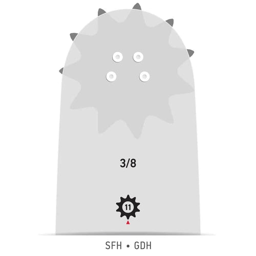 Guide Bar π3/8"π΄ AdvanceCut Oregon-50cm/π1.5ππ/25RM-72π·πΏ-