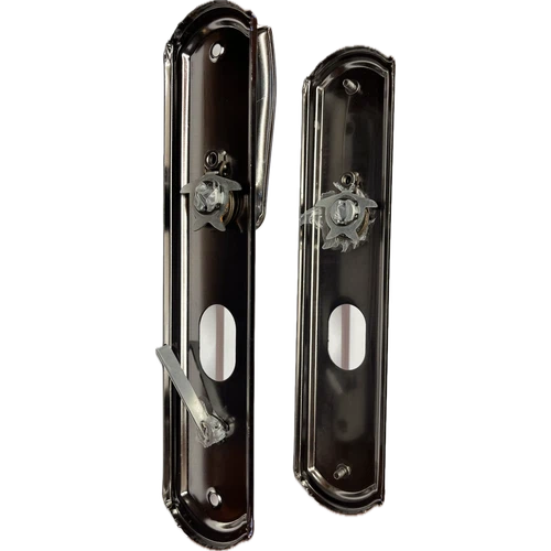 Handles for Steel Door-Silver-