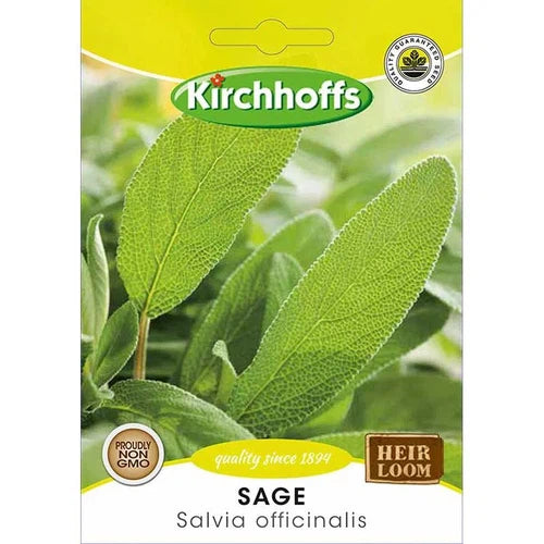 Herb Seed Sage Kirchhoffs-Salvia Officianalis-Picture Packet-