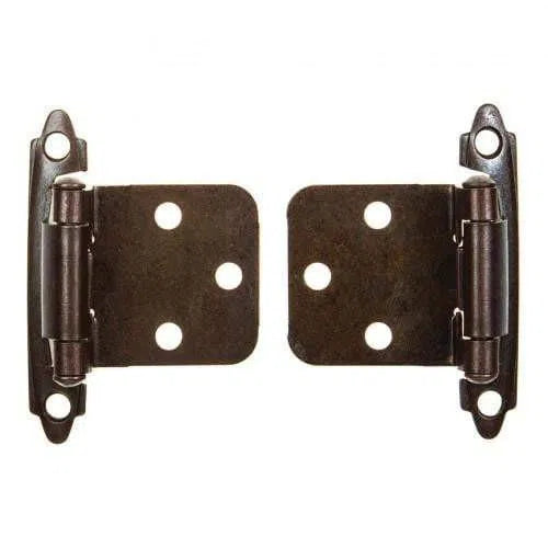 Hinge Knuckle Self Closing Pair-Antique Copper-