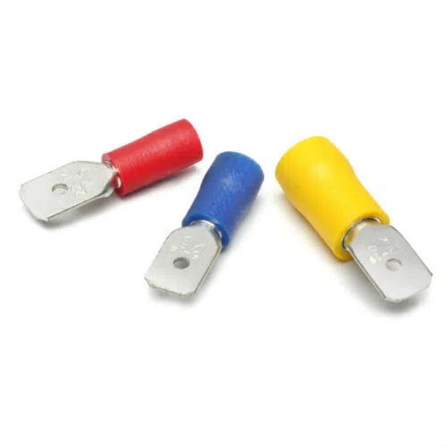 Insulated Terminal Spade Male 6.4mm »-Red 1.5𝑚𝑚²-each