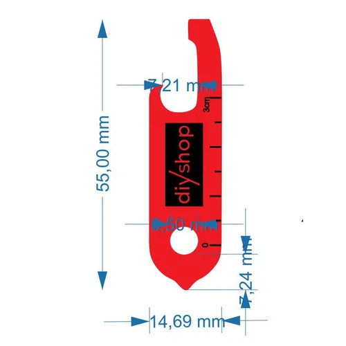 Keyring Multitool SS v2.1-