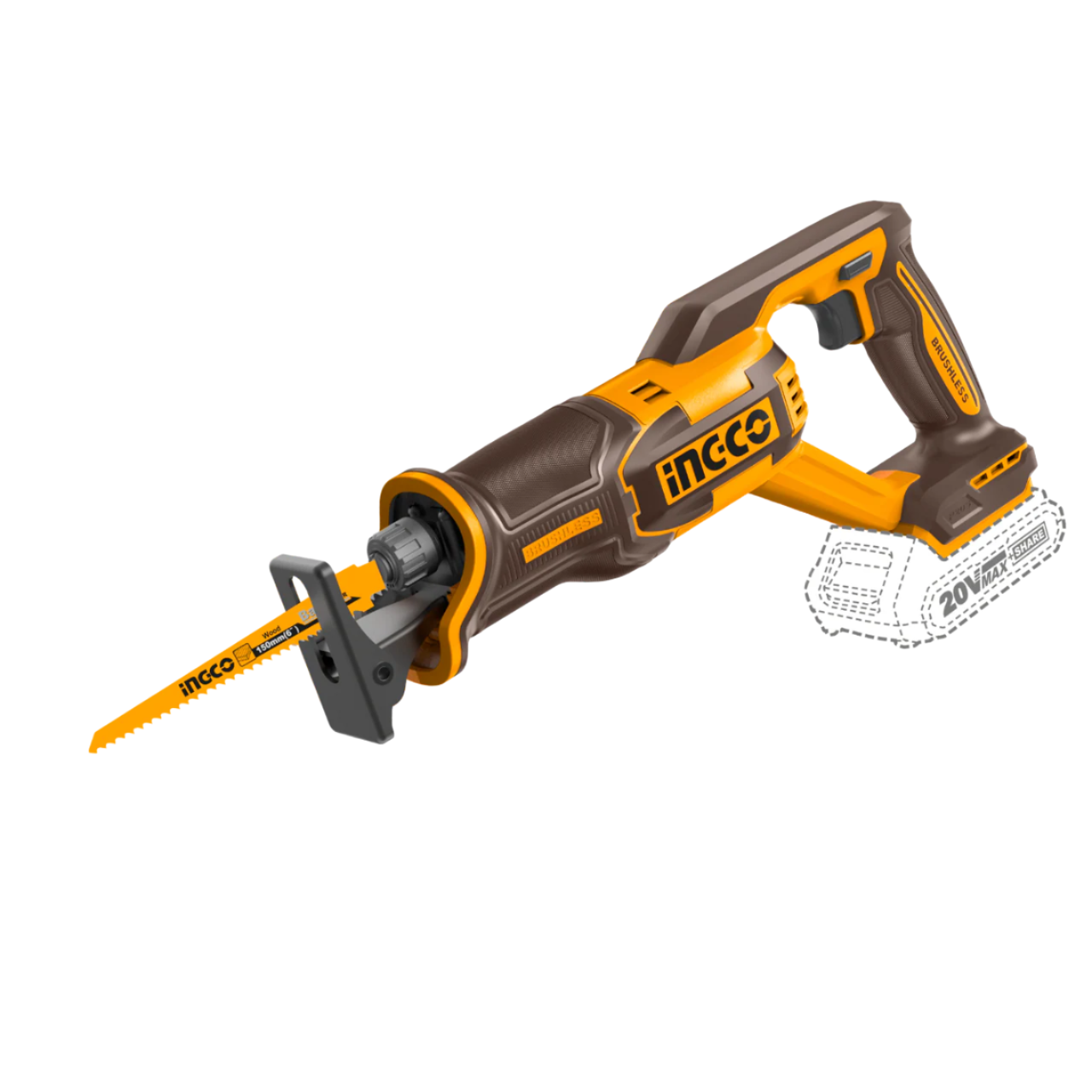 Reciprocating Saw Cordless 20π iNGCO
