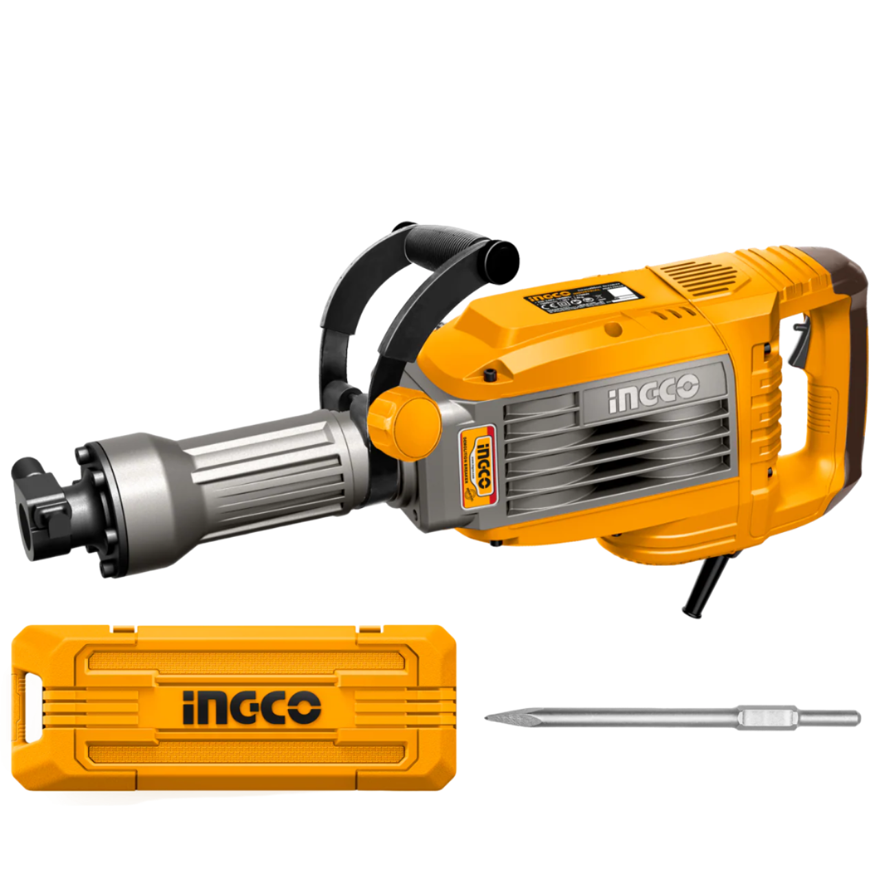 Demolition Breaker (JackHammer) Electric 1.7𝑘𝑊/14𝐾𝑔𝐹 iNGCO
