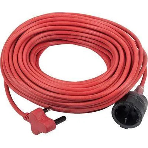 Lawnmower Cable Ribbed Red (2Core)-𝐿20𝑚 x 𝑇1.5𝑚𝑚²-