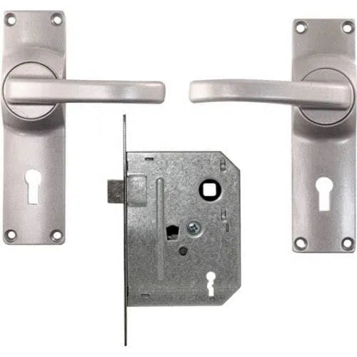 Lockset Classic Meduim Duty FortKnox-2Lever(MH Series)-Black-