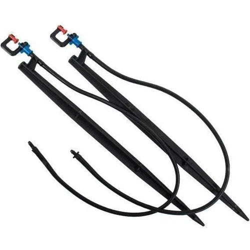 Micro Sprinkler 2 Pack Complete-360º Blue Spreader-