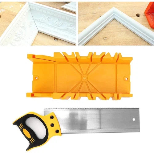 Mitre Box & Back Saw Set Euro/Bruno-