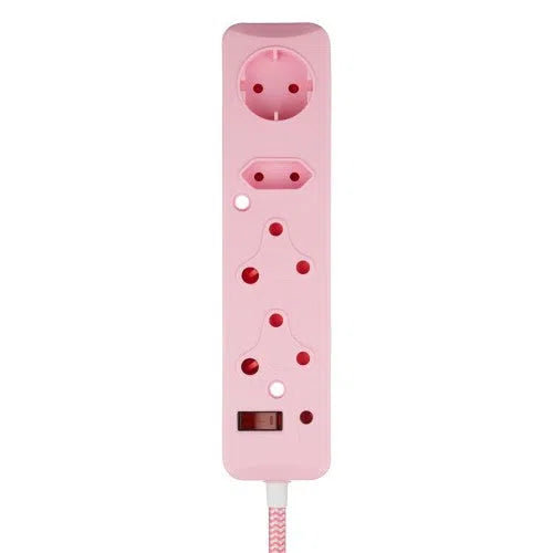 Multi Plug + Surge Switched-4 Way-