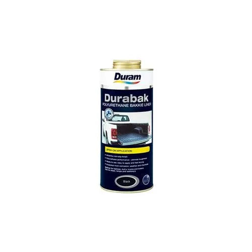 Paint PU Durabak Duram-1ℓ (Spray On)-Black-