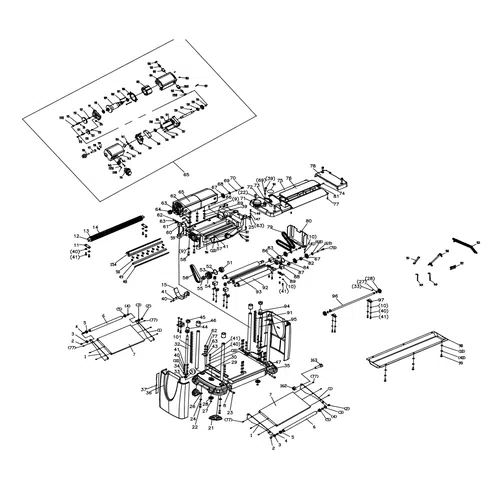 Planer Thicknesser Electric 1500π iNGCO-
