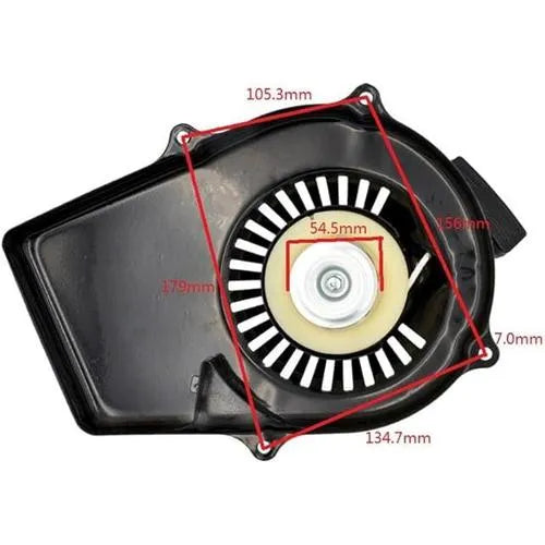 Rewind Starter Complete for 950w Generator-