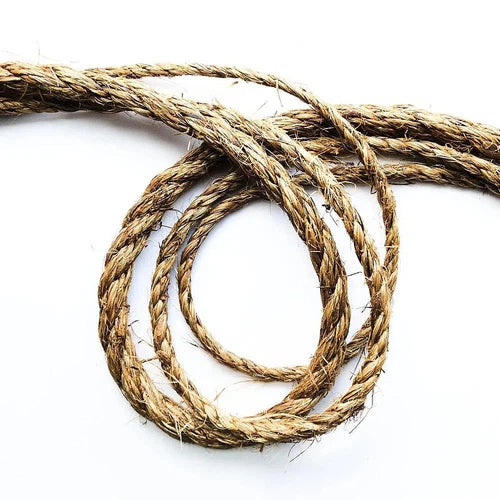 Rope Manila 3 Strand-β10ππ-π/πeter-Light Brown